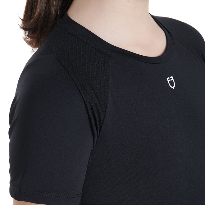 T-SHIRT TECNICA JUNIOR EQUESTRO EASY Junior, Polo da allenamento 